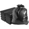 SKUSHOPS 50pcs Heavy Duty 45 65 Gallon Black Trash Bags 2 Mil Large Garbage Rubbish Bags